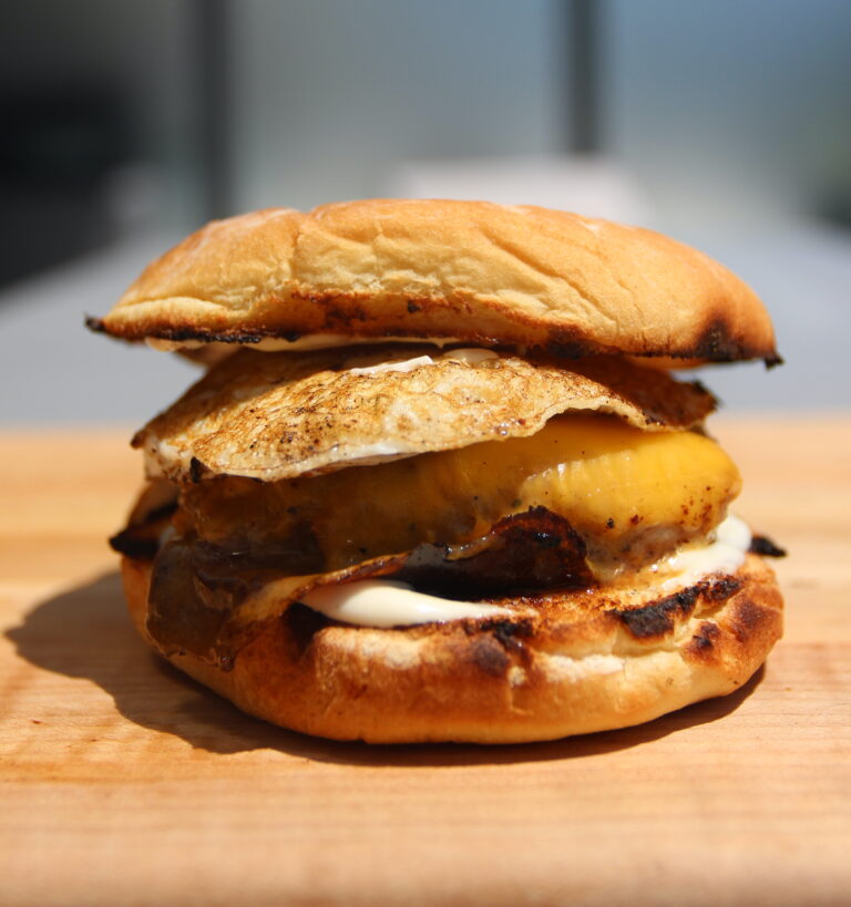 Honey Garlic Breakfast Sandwich