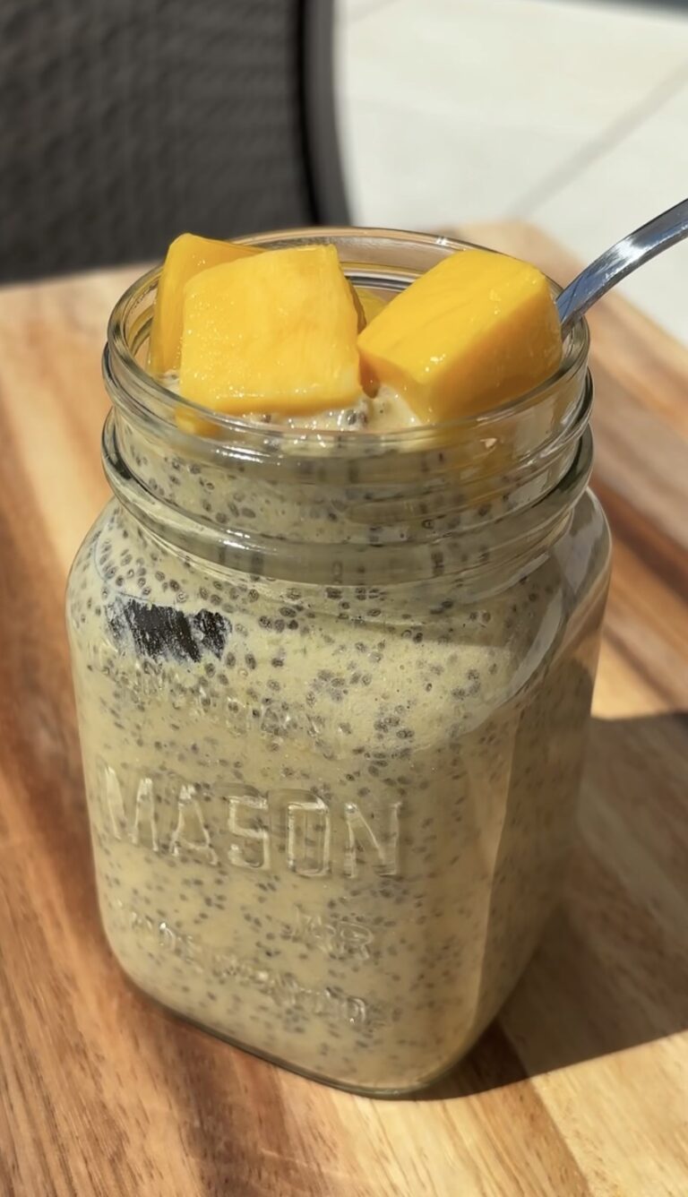 Mango Chia Seed Pudding