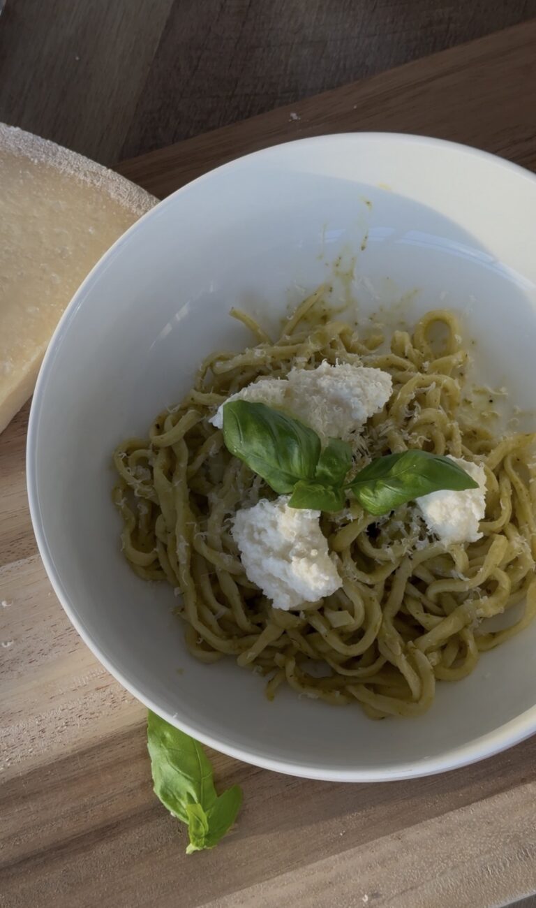 Pesto Ricotta Pasta