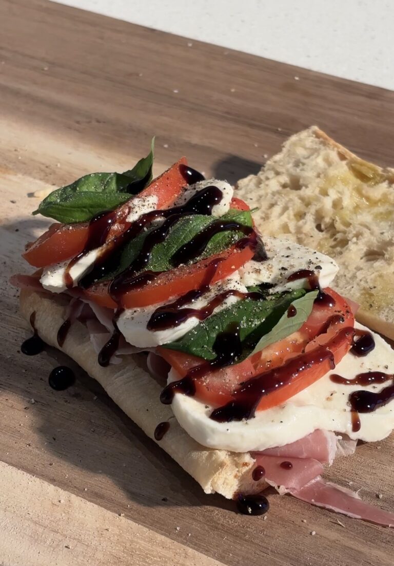 Prosciutto Caprese Sandwich