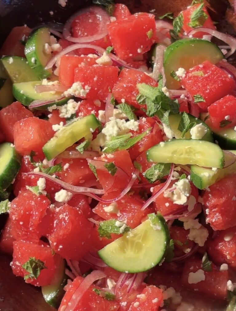 Watermelon Feta Salad