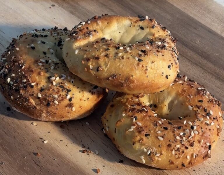 Cottage Cheese Everything Bagels