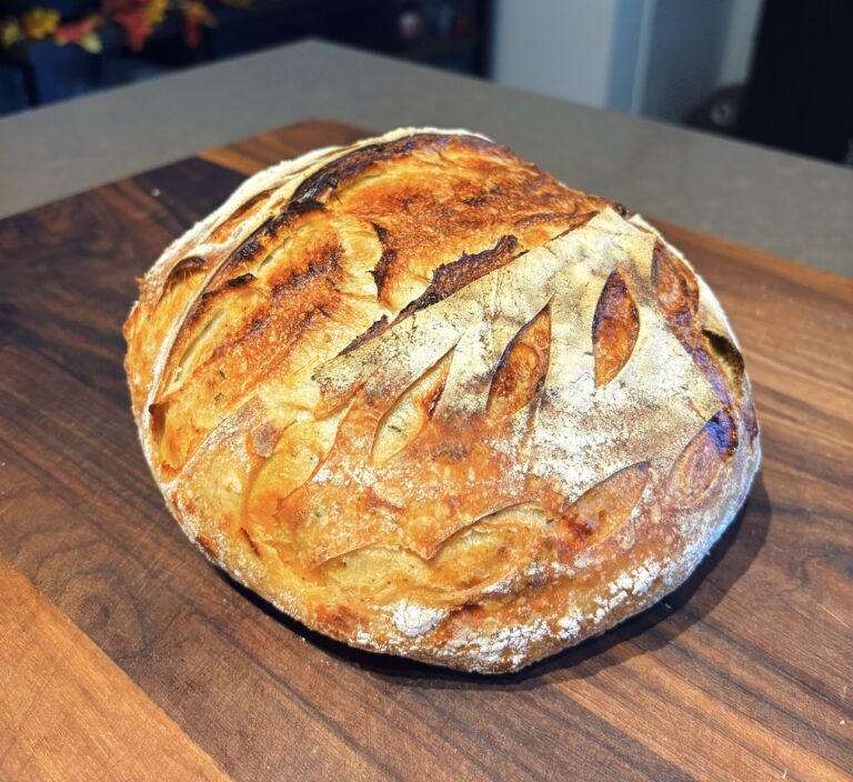 Cheddar Rosemary Sourdough