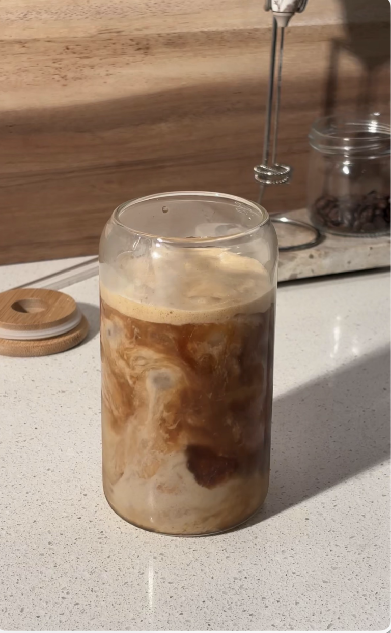 S’mores Protein Iced Coffee