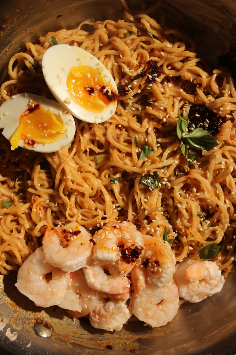 Creamy Peanut Chili Ramen