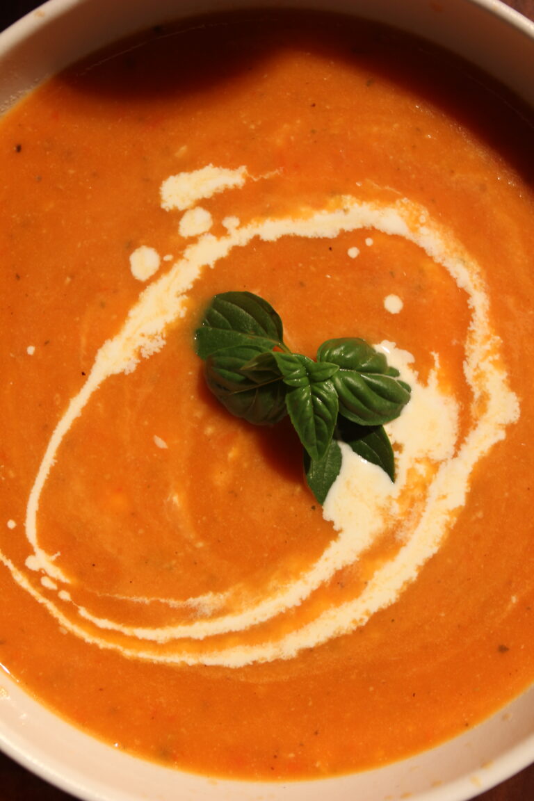 Homemade Roasted Tomato Soup